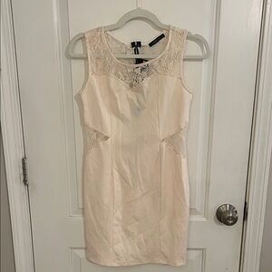 The Vintage Shop Cream Dress